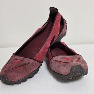 Merrell Oceania Cordovan Red Vibram Overlay Ballet Flats Women's Size US 7 EUC
